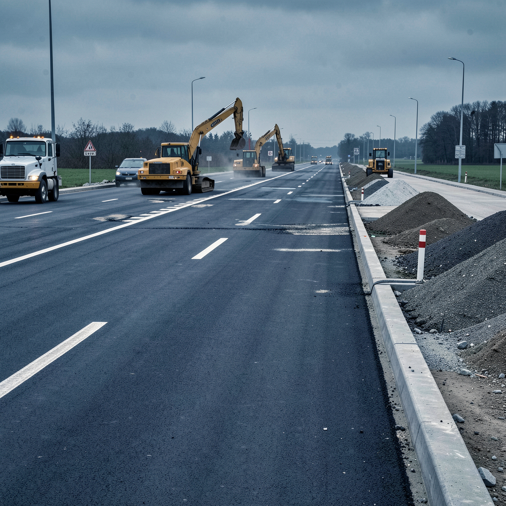 Roads services illustration